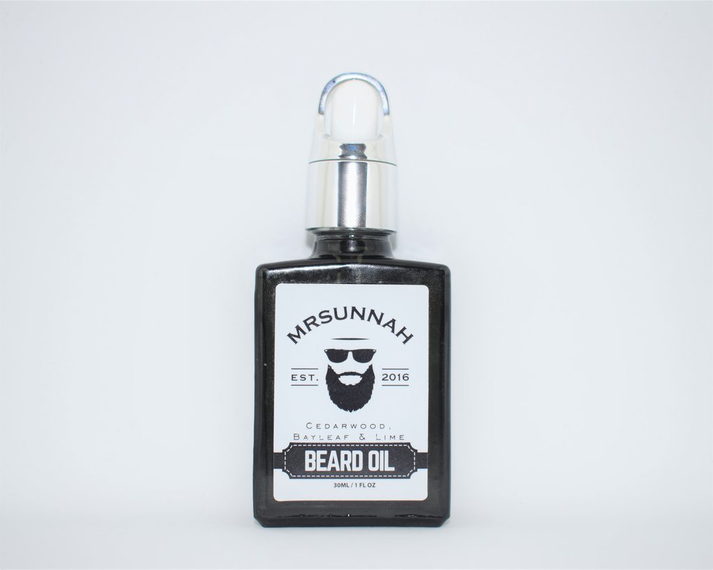 Gift Set Beard Comb & Beard Oil  (30ml) - Mrsunnah Grooming Co