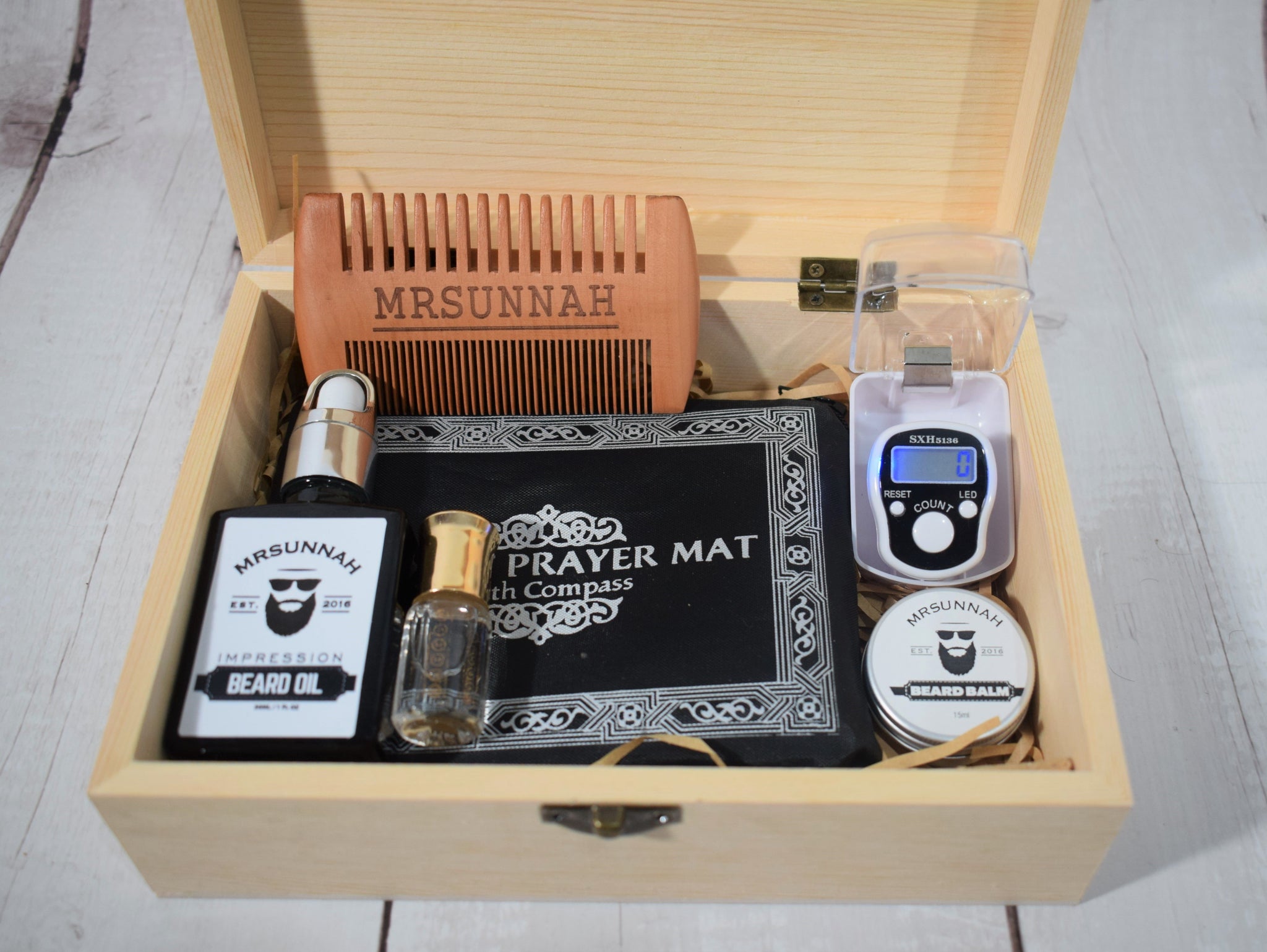 MRSUNNAH BOX - PERSONALISED - Mrsunnah Grooming Co