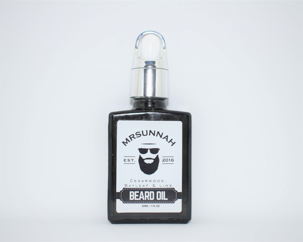 Gift Set Beard Comb & Beard Oil  (30ml) - Mrsunnah Grooming Co 