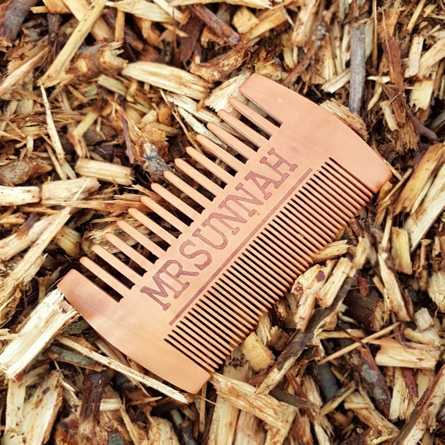 3 Beard Comb Set - Mrsunnah Grooming Co 