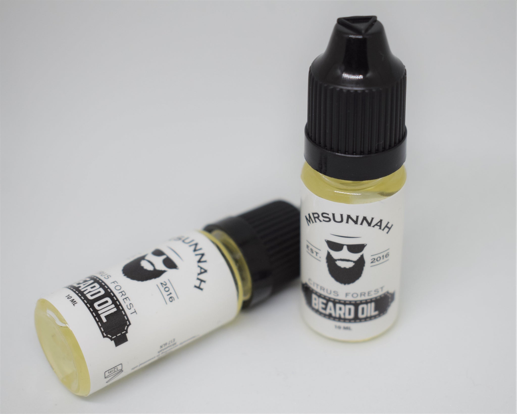 Citrus Forest Beard Oil (10ml) - Mrsunnah Grooming Co 